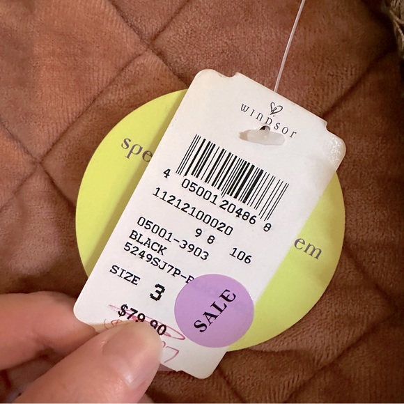 NWT Windsor black and gold dress - Picture 3 of 4